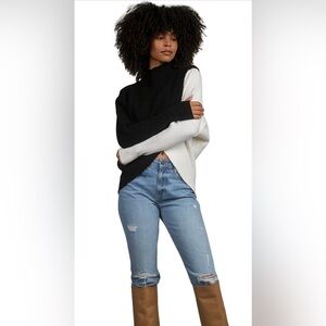 NWT Elan Boulder Color Block Sweater